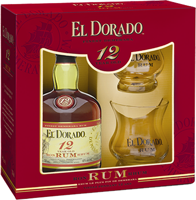 El Dorado Rum 12 Year Gift Pack